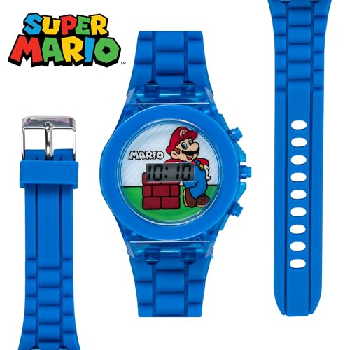 Nintendo Super Mario Kids' LCD Digital Watch