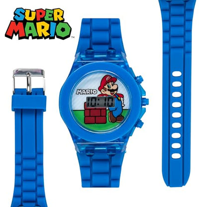 Nintendo Super Mario Kids' LCD Digital Watch