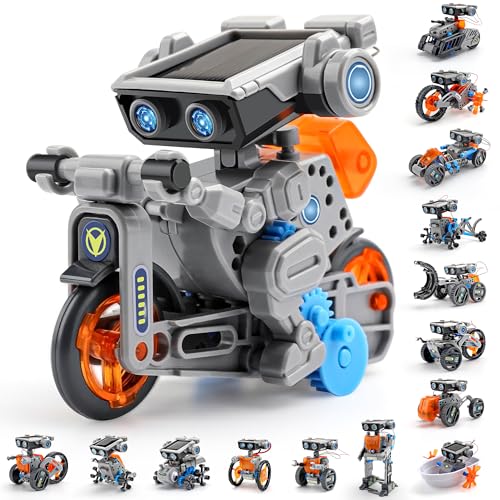 Solar Robot Building Kit 15-in-1 STEM Toy