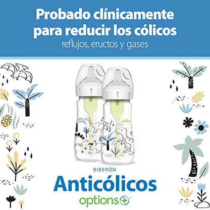 Dr. Brown's Anti-Colic Baby Bottles, Dino Design