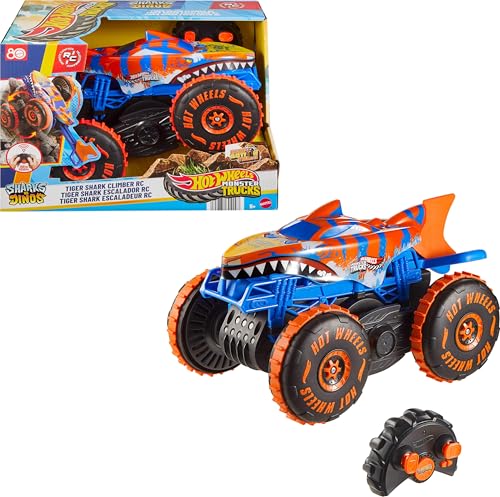 Hot Wheels Tiger Shark Remote Control Monster Truck