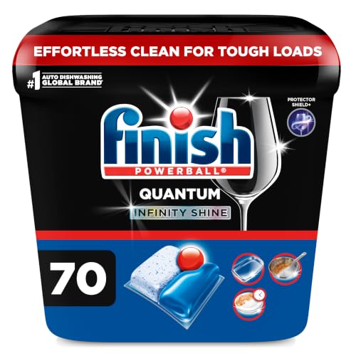 70 Count Finish Quantum Dishwasher Detergent Pods
