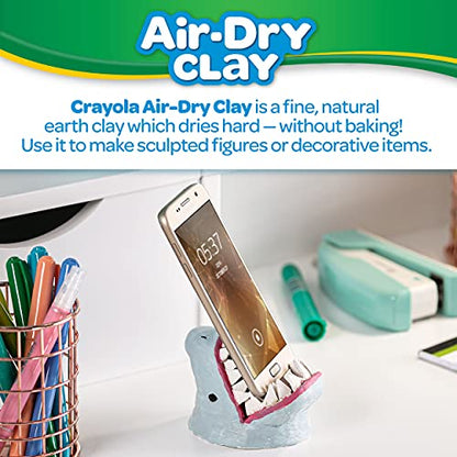 Crayola Air Dry Clay for Kids - White, Modeling Clay for Kids, Arts & Crafts, School Supplies for Classrooms & Teachers, 25lb