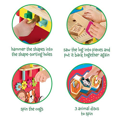 Wooden Activity Workbench by Early Learning Centre