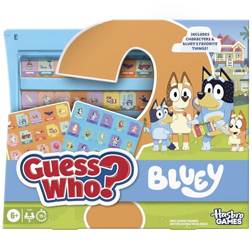 Hasbro Gaming Guess Who Bluey Edition Board Game