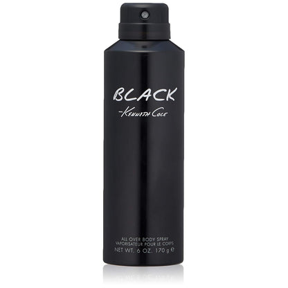 Kenneth Cole Black Body Spray for Men 6 Oz