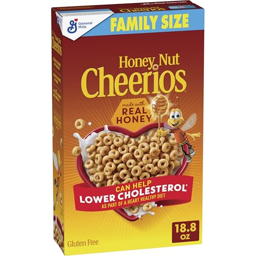 18.8 oz Cheerios Honey Nut Gluten Free Cereal Family Size