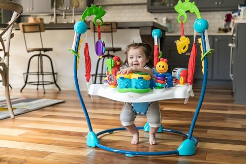 Baby Einstein Neighborhood Symphony Activity Jumper Infant Entertainer with Lights and Melodies, Age 6 months +, Max weight 25 lbs., Unisex