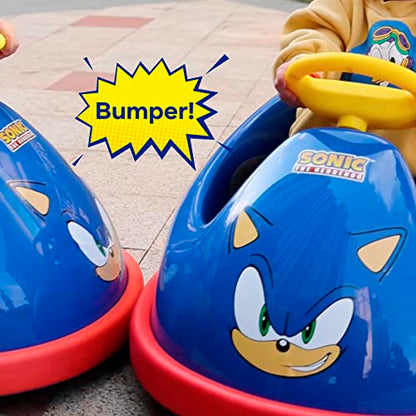 Sonic Bumper Car for Kids with Remote Control