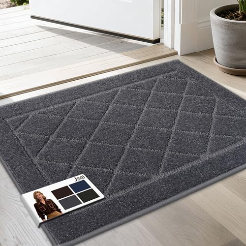 Absorbent Non-Slip Dirt Trapper Door Mat