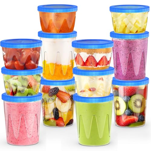 Reusable Freezer Soup and Salad Storage Containers