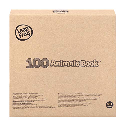 LeapFrog 100 Animals Interactive Book for Kids