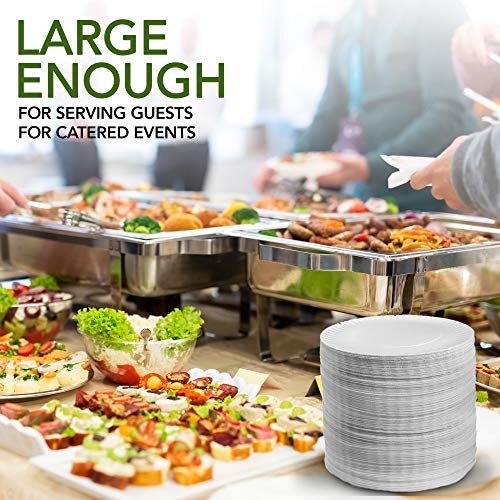 200 Count Disposable Paper Plates by Stock Your Home