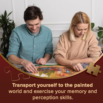 1000-Piece Trefl Nostalgic Jigsaw Puzzle for Adults