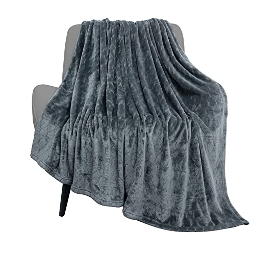 Fleece Throw Blanket Soft Plush Geometric Flannel Blanket