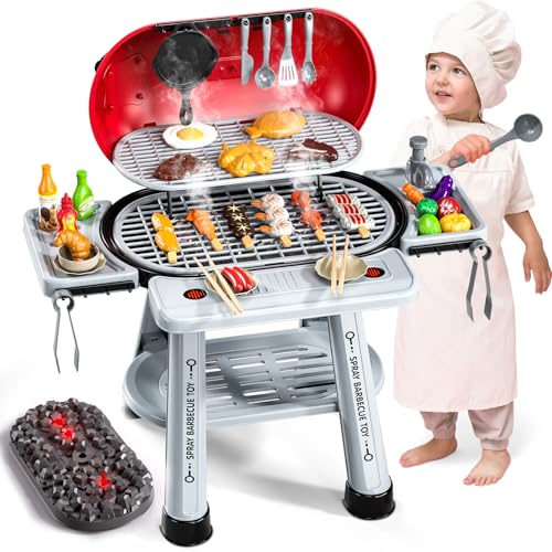 Kids Bubble Grill BBQ Play Kitchen Set Toy
