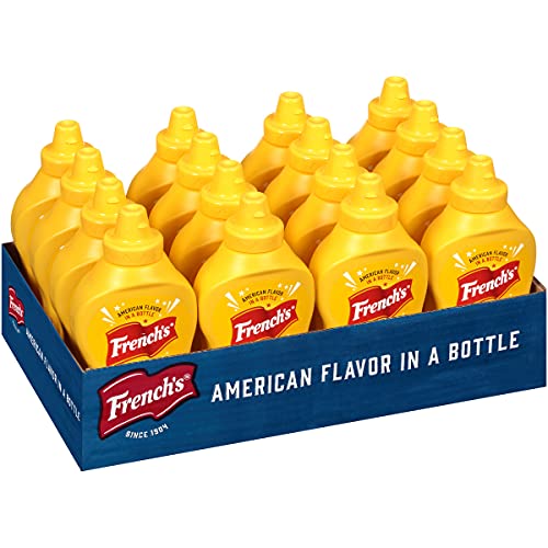 16 Pack French's Classic Mustard 14 oz Bottles