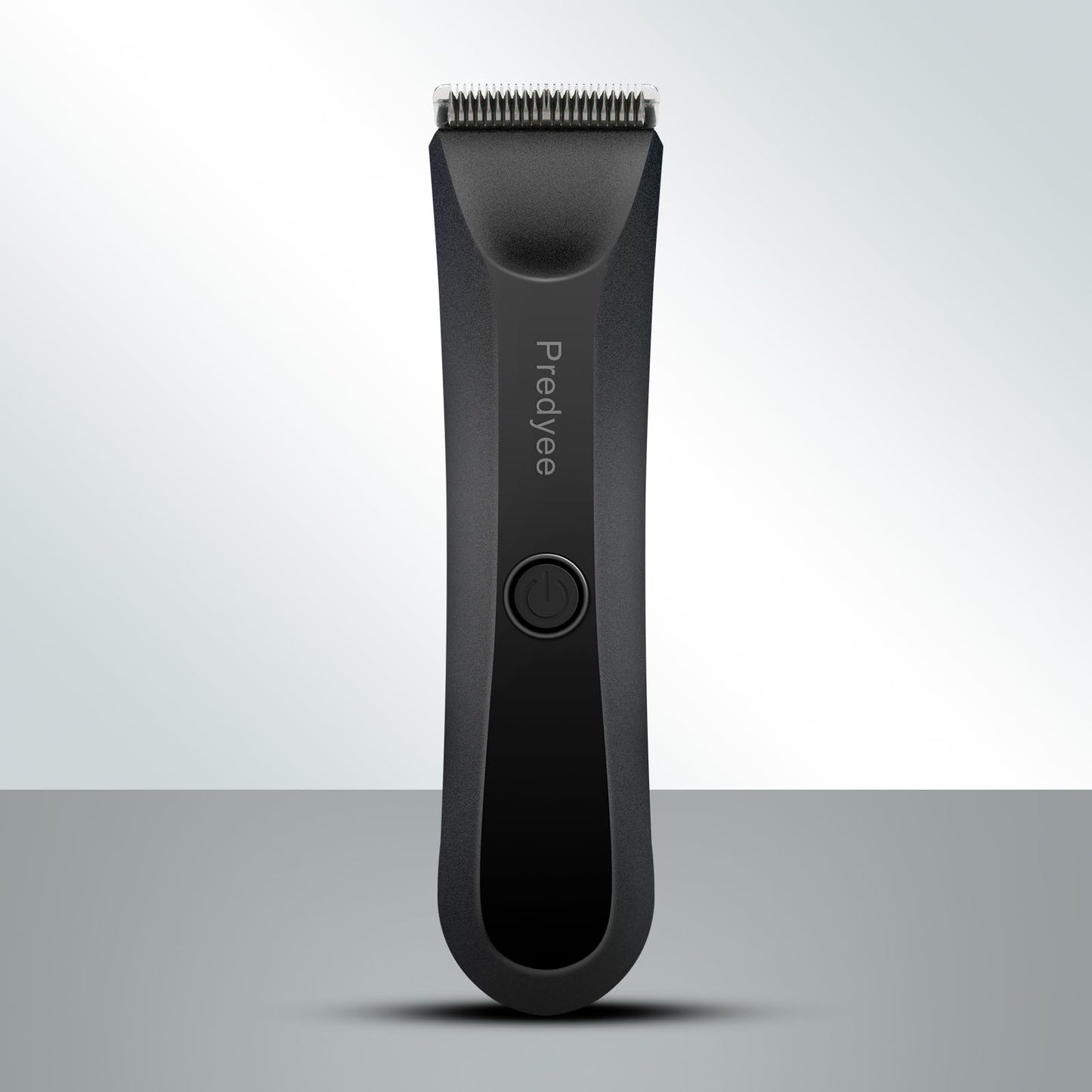 Predyee Electric Groin Hair Trimmer - Replaceable Ceramic Blade Heads, Waterproof Wet/Dry Clippers - Ultimate Male Body Hair Razor