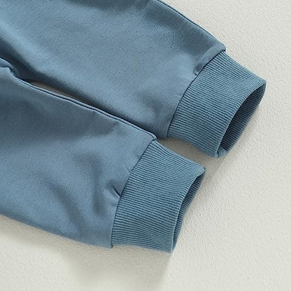 Toddler Color Block Sweatshirt and Joggers Set