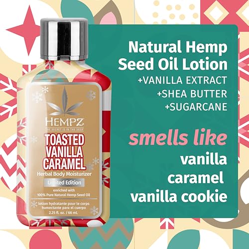 Hempz Toasted Vanilla Caramel Body Lotion 2.25 oz