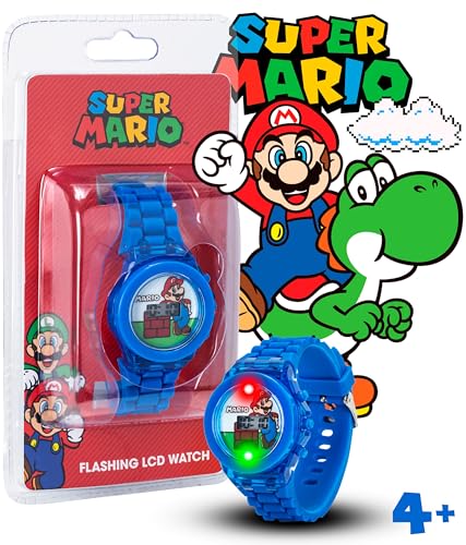 Nintendo Super Mario Kids' LCD Digital Watch