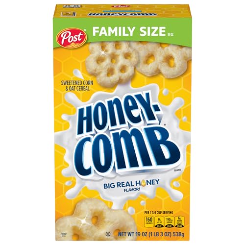 Honeycomb Honey Flavored Breakfast Cereal 19 oz Box