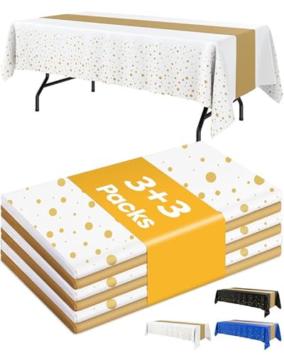 6 Pack Graduation Tablecloth and Table Runner Set