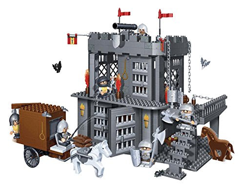 705 Piece Prison Building Block Set for Kids
