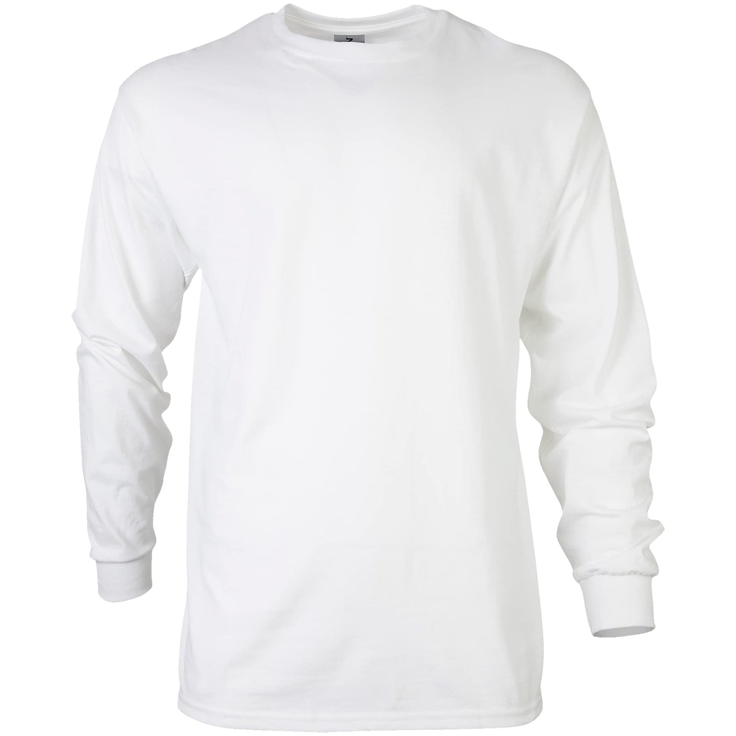 Gildan Men's Ultra Cotton Long Sleeve T-Shirt, Style G2400, Multipack, White (3-Pack), Medium