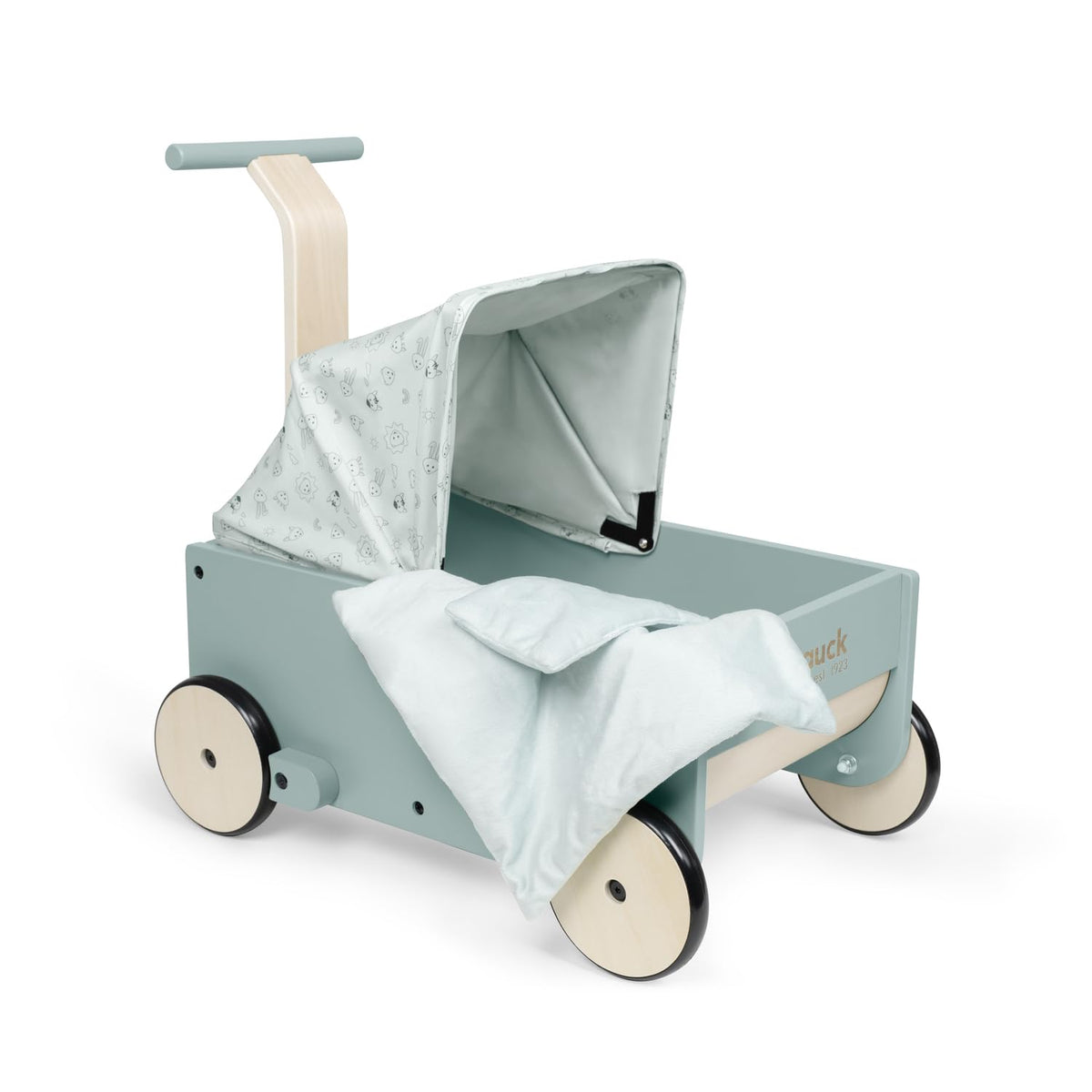 hauck 2-in-1 Dolls Pram and Baby Walker