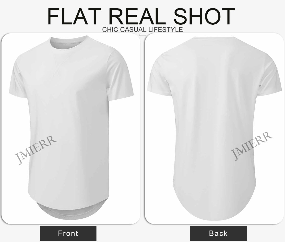 3 Pack Hipster Crewneck Athletic T-Shirts for Men