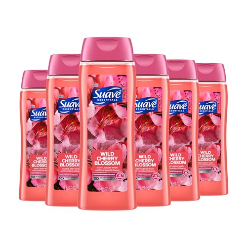 6 Pack Moisturizing Body Wash with Vitamin E, 18oz