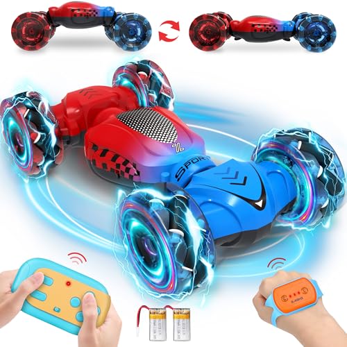 Gesture Sensing RC Stunt Car with Lights
