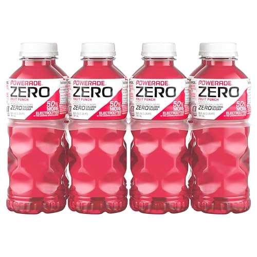 8 Pack POWERADE Zero Sugar Sports Drink 20 fl oz