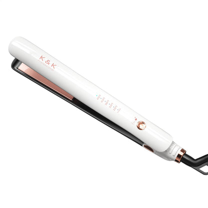 K&K 1 Inch Ceramic Flat Iron Hair Straightener