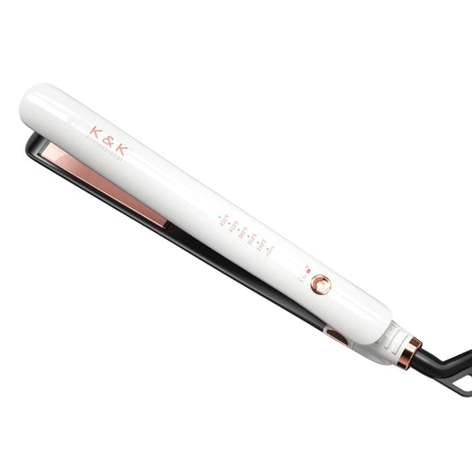 K&K 1 Inch Ceramic Flat Iron Hair Straightener