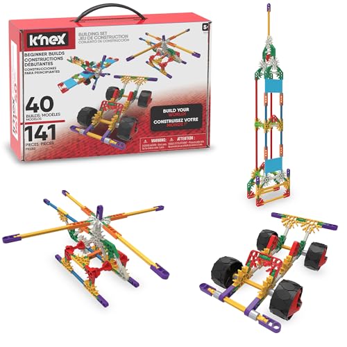 141 Piece K'NEX 40 Model STEM Building Set