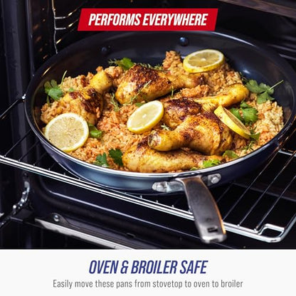 Blue Diamond 10-Piece Nonstick Cookware Set
