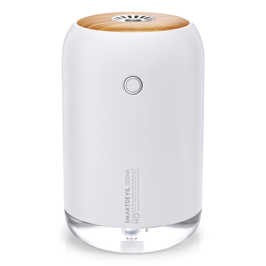 500ml SMARTDEVIL Portable Mini Humidifier with Night Light