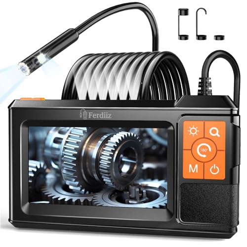 1920P Dual-Lens Endoscope Camera with 4.3" Screen