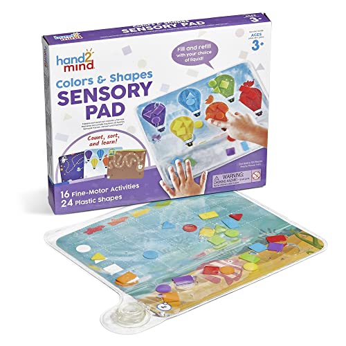 hand2mind Shapes and Colors Sensory Sorting Pad