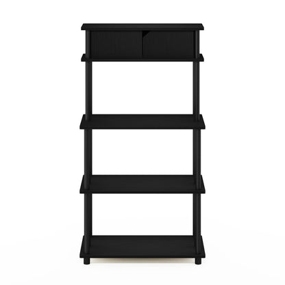 Furinno Kitchen Storage Shelf with Top Cabinet