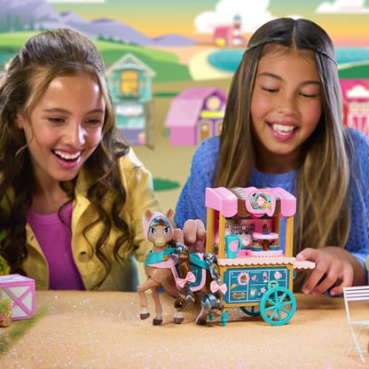 Cocoa’s Bakery Café Playset with Horse Doll Figure