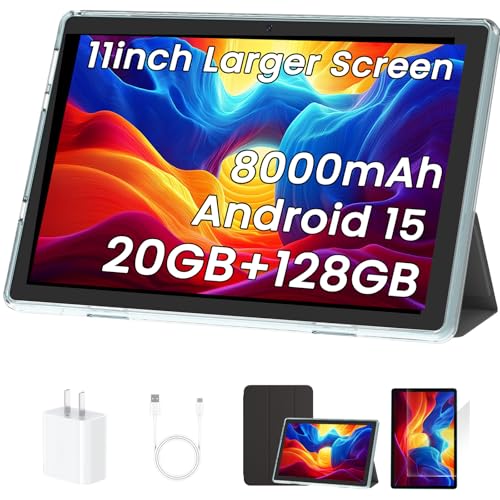 11-Inch Android Tablet 20GB RAM 128GB Storage