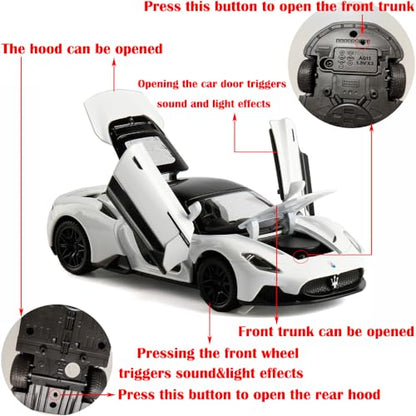 MC20 Alloy Diecast Pull Back Toy Cars