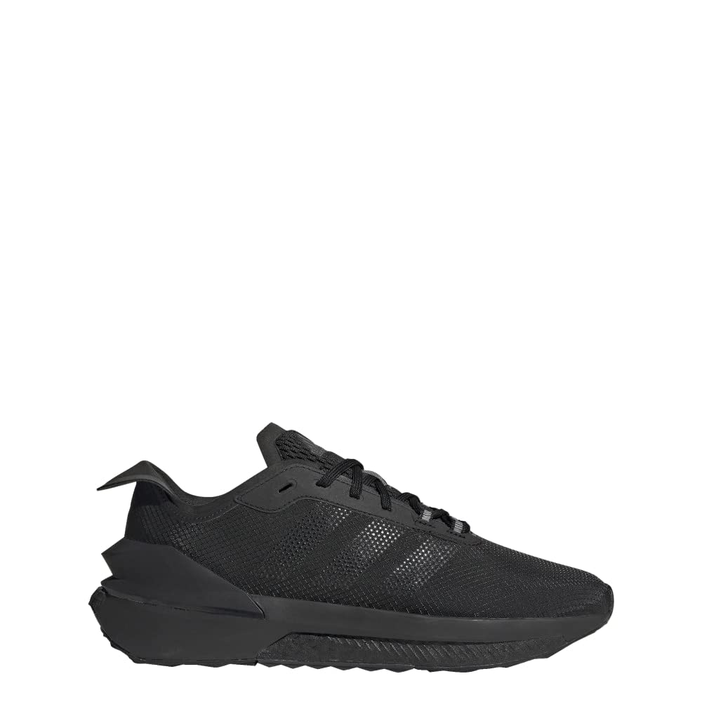 adidas Unisex Avery Running Shoe, Black/Black/Carbon, 9 US Men