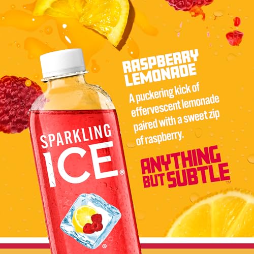UPDATE: DEAD ❗ Sparkling Ice, Raspberry Lemonade Sparkling Water, Zero Sugar Flavored Water, with Vitamins and Antioxidants, Low Calorie Beverage, 17 fl oz Bottles (Pack of 12)