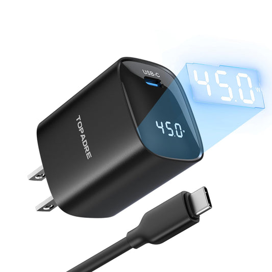 45W Fast USB C Charger with 100W Cable
