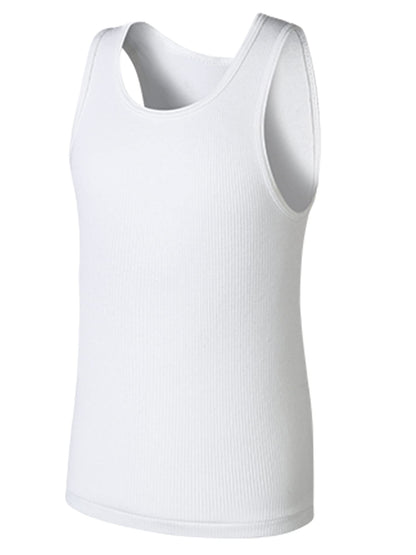 Hanes Boys' EcoSmart Cotton Tank Undershirt