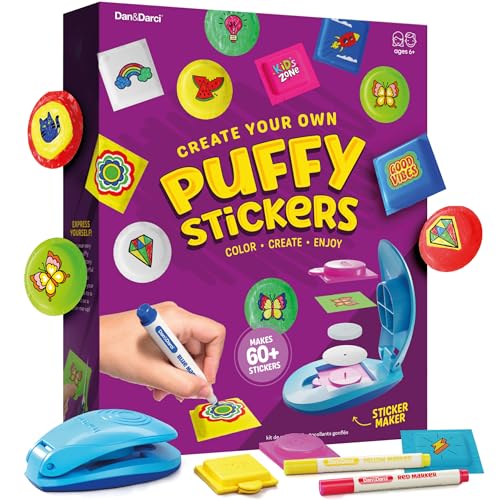 Puffy Sticker Maker Kit for Kids DIY Crafts